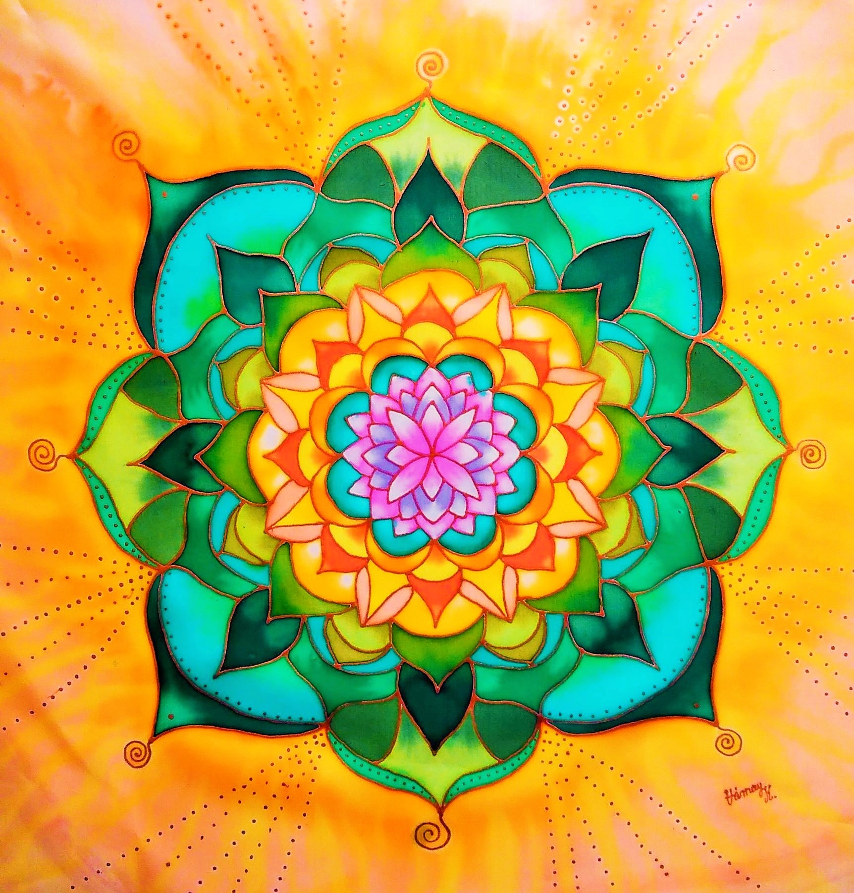 Merengő mandala